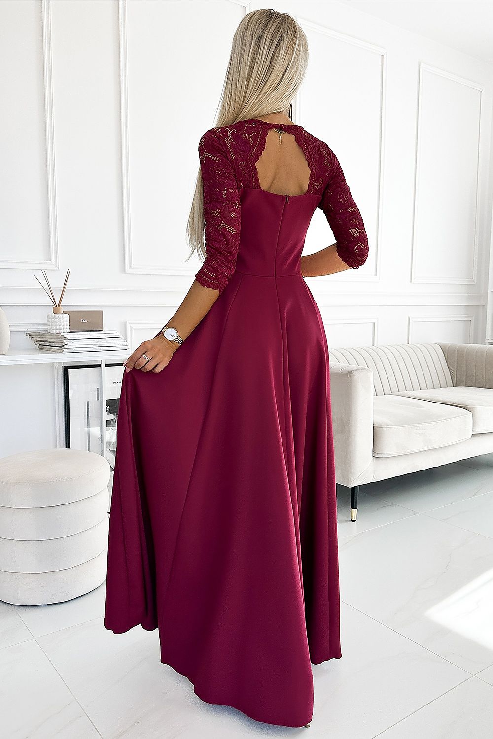 Langes Kleid model 189090 Numoco 
