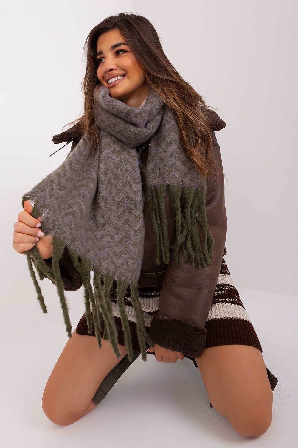  Schal model 189236 Wool Fashion Italia 