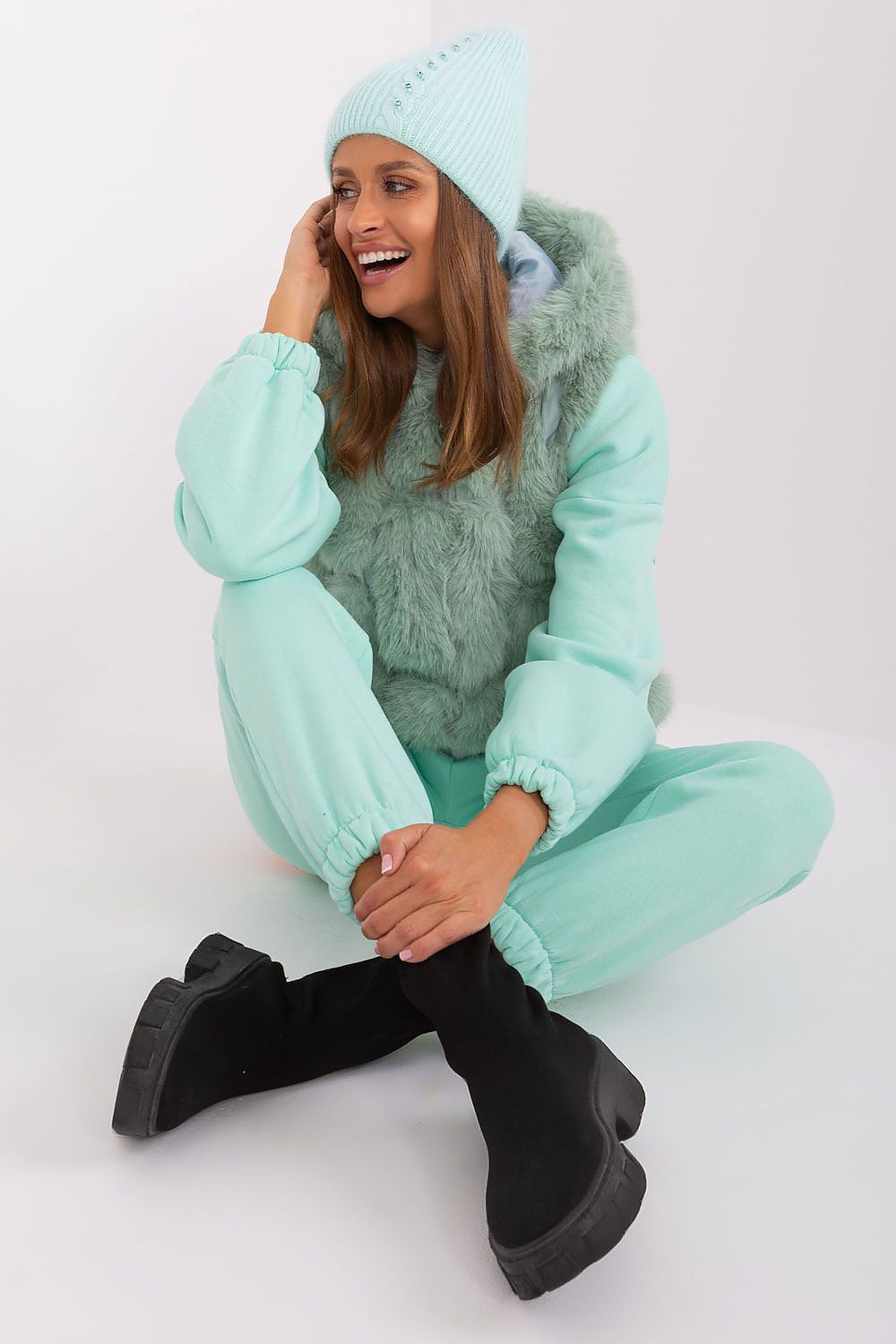  Mütze model 189252 Wool Fashion Italia 
