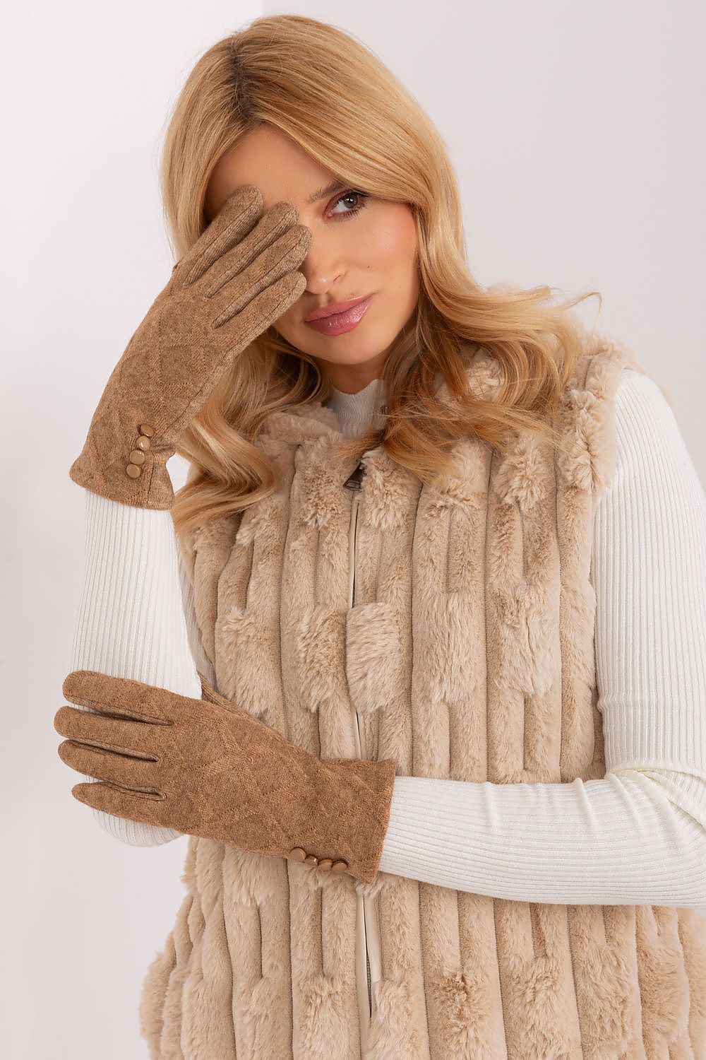  Handschuhe model 190854 Wool Fashion Italia 