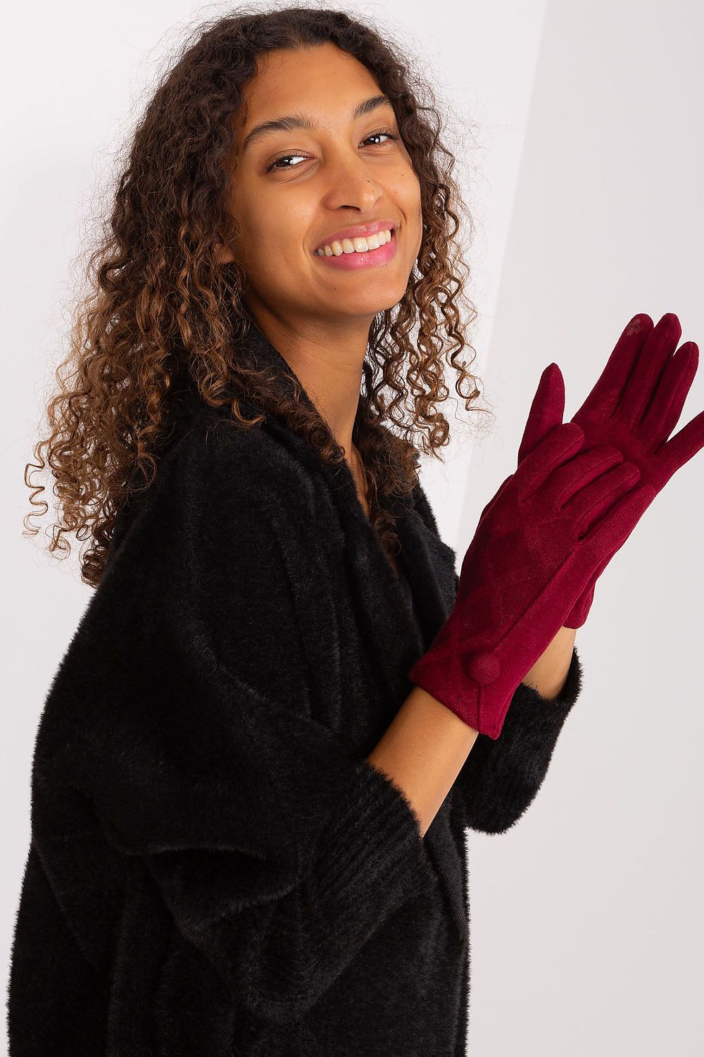  Handschuhe model 191345 Wool Fashion Italia 