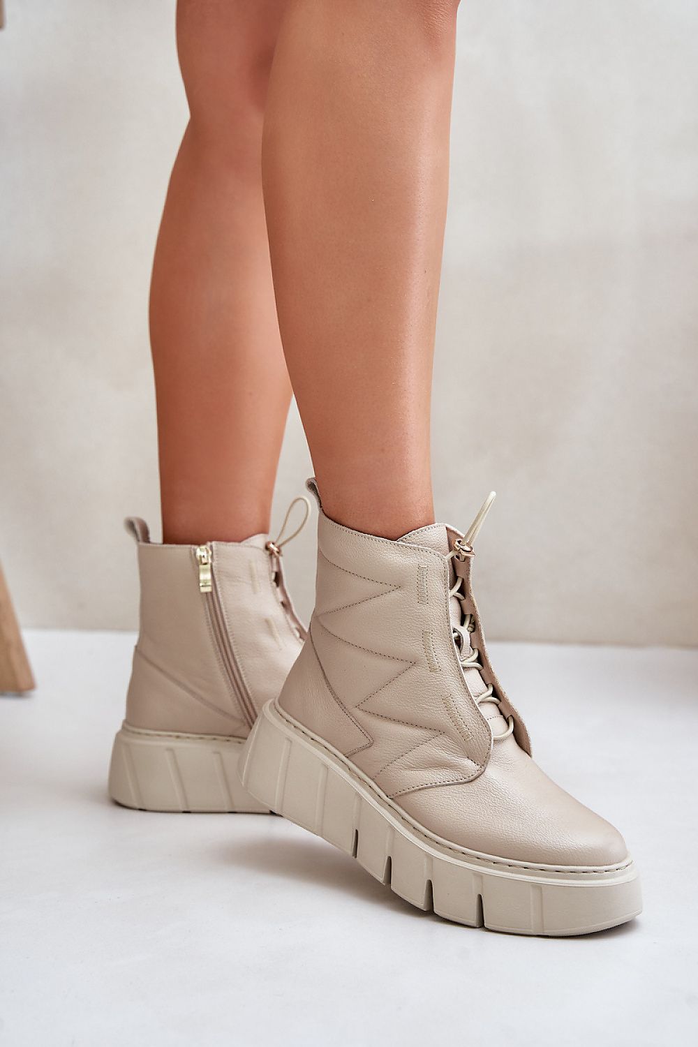  Stiefeletten mit Platform model 202820 Step in style 