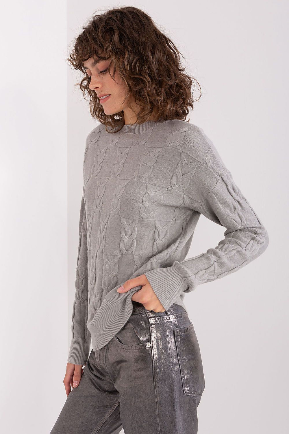  Pullover model 208296 Wool Fashion Italia 