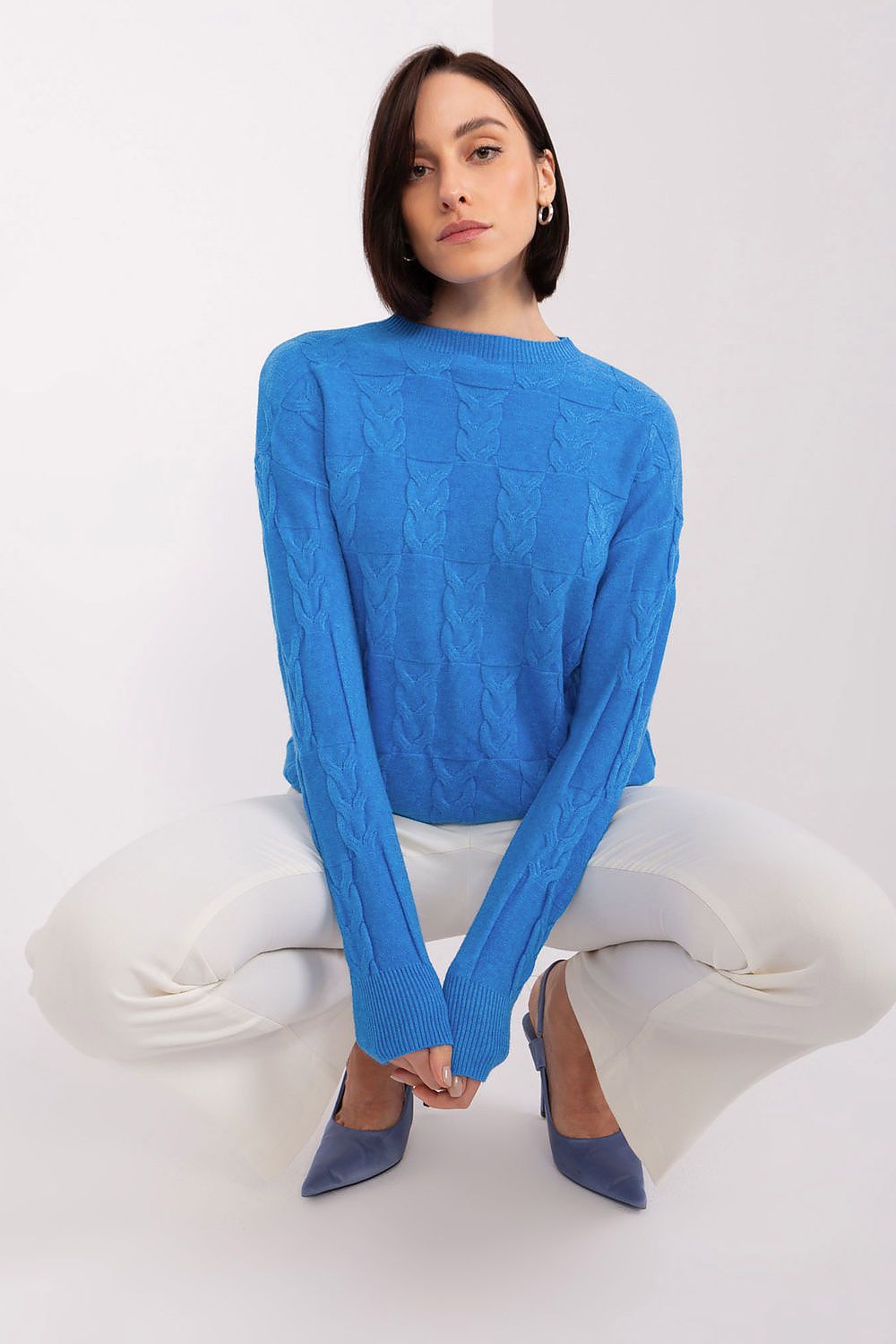  Pullover model 208302 Wool Fashion Italia 