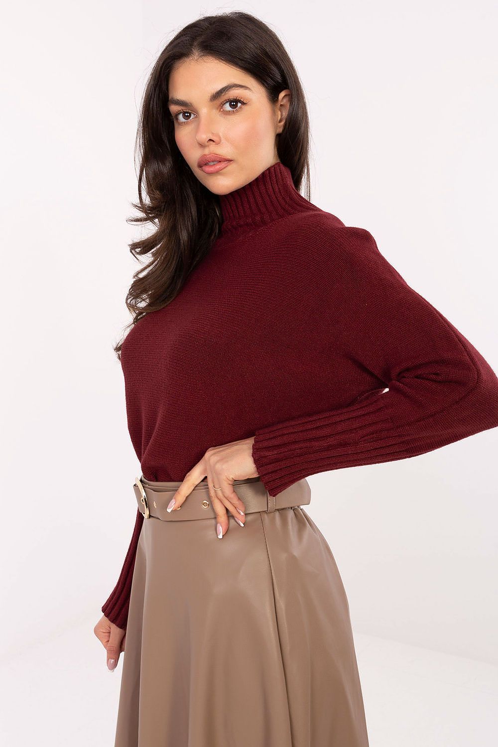  Rollkragenpullover model 219896 Rue Paris 