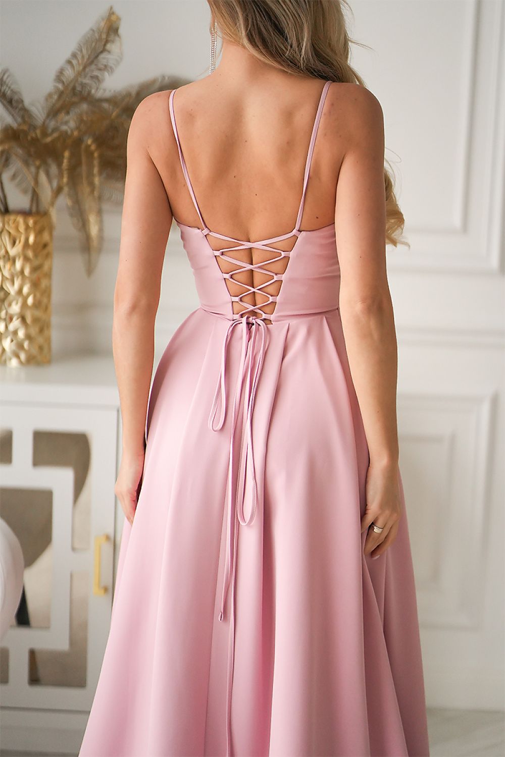  Langes Kleid model 224294 Bicotone 
