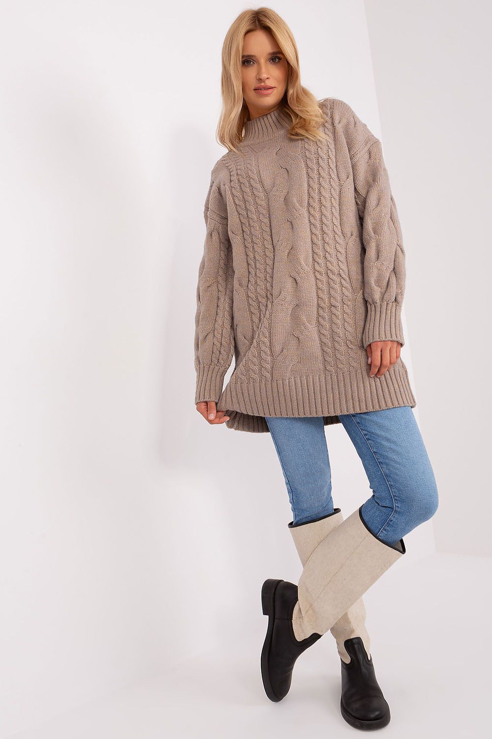  Langpullover model 185738 Wool Fashion Italia 