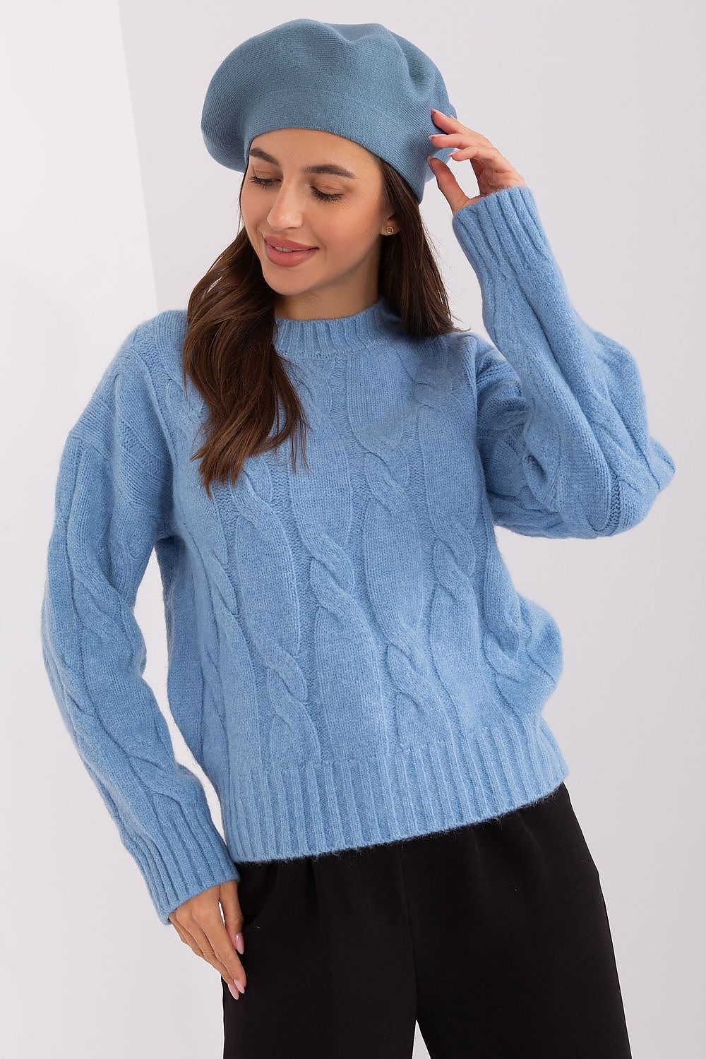  Baskenmütze model 185845 Wool Fashion Italia 
