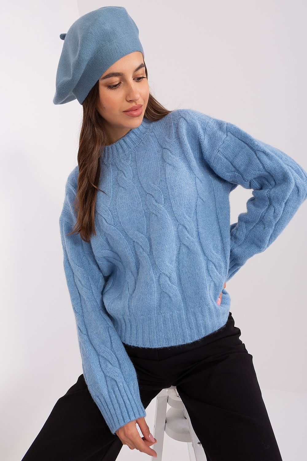  Baskenmütze model 185845 Wool Fashion Italia 