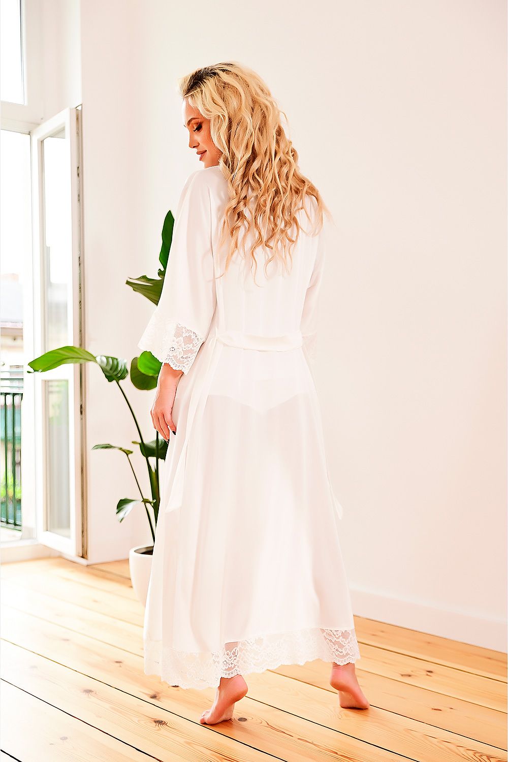  Lang Schlafrock model 187015 Kalimo 